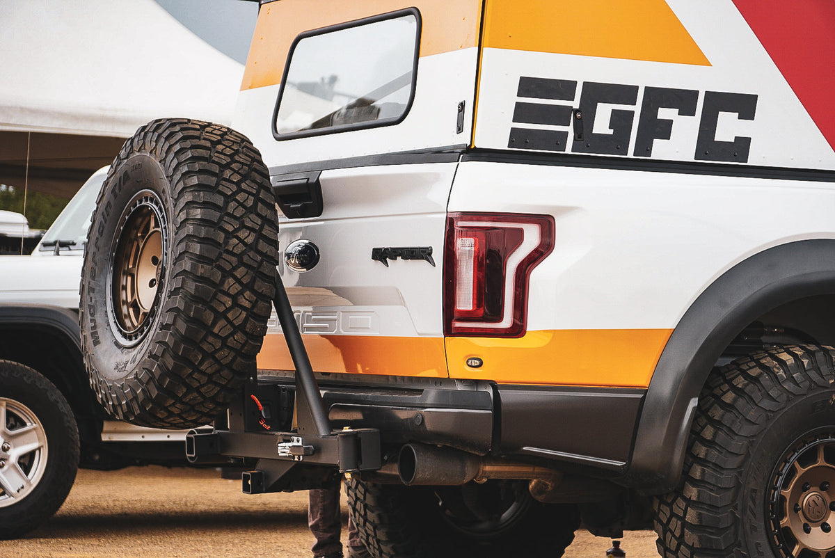 RIGD SUPPLY UltraSwing™ Multi-Fit Spare Tire Hitch Mount
