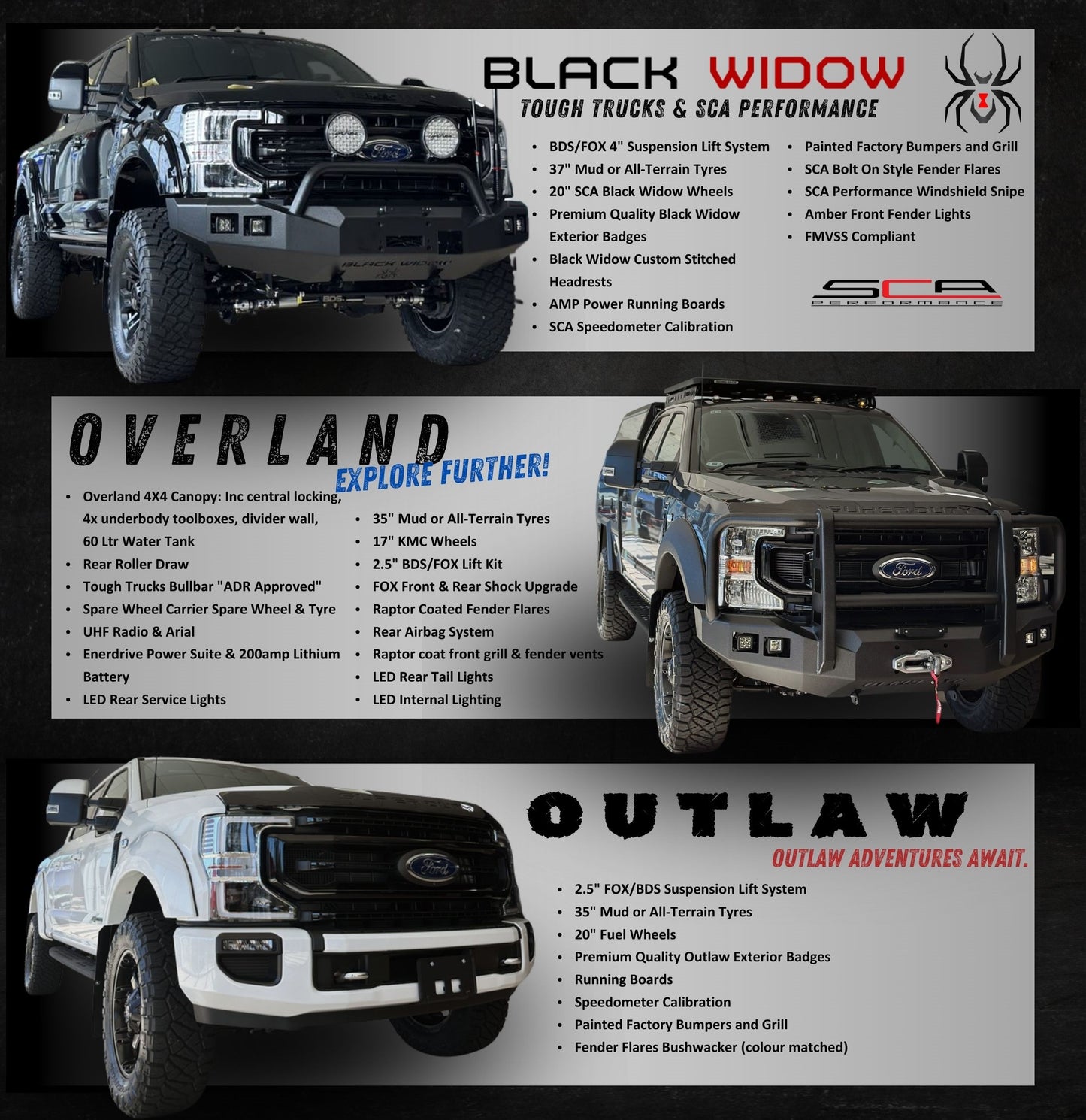 NEW 2023 CHEVROLET 2500HD 'BLACK WIDOW' by SCA PERFORMANCE (STOCK # 5086)