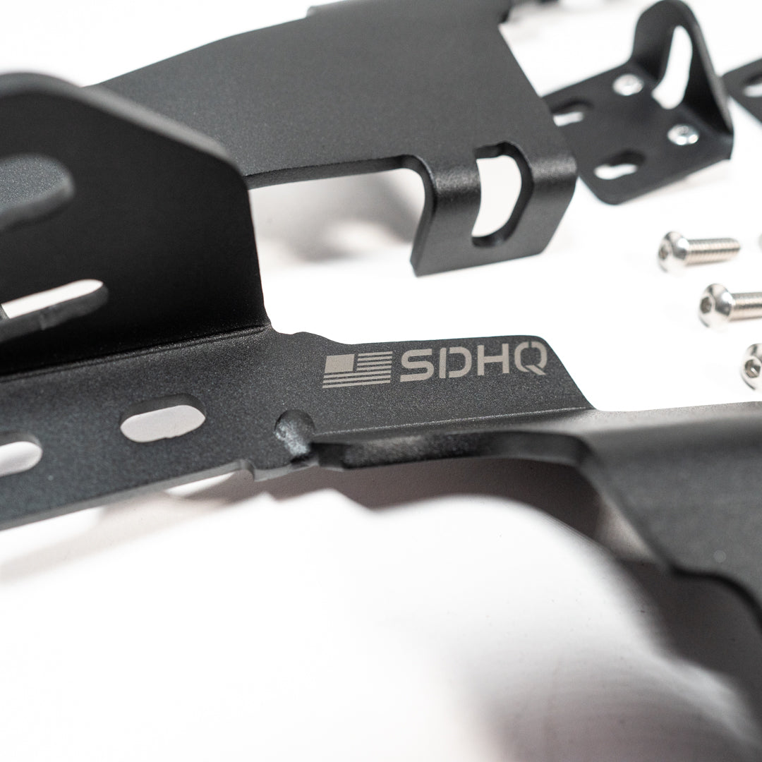 SDHQ 23-24 FORD SUPER DUTY SDHQ BUILT A-PILLAR LIGHT MOUNTS