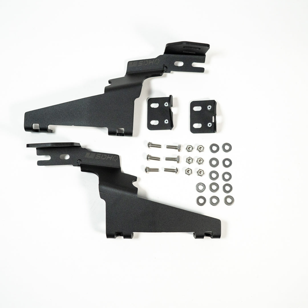 SDHQ 23-24 FORD SUPER DUTY SDHQ BUILT A-PILLAR LIGHT MOUNTS