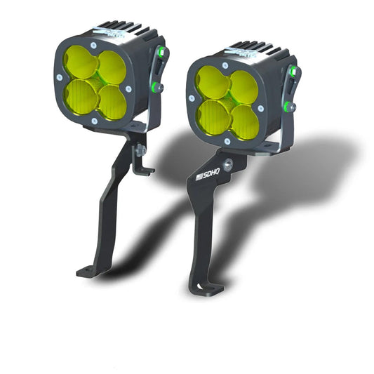 SDHQ 21-23 Ford F150 SDHQ Built A-Pillar Light Mounts