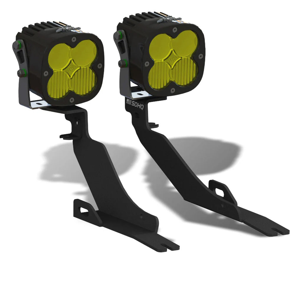 SDHQ 09-18 Ram 1500 SDHQ Built A-Pillar Light Mounts