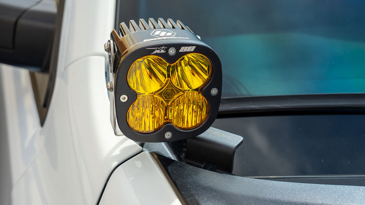 SDHQ 21-23 Ram 1500 TRX SDHQ Built A-Pillar Light Mounts