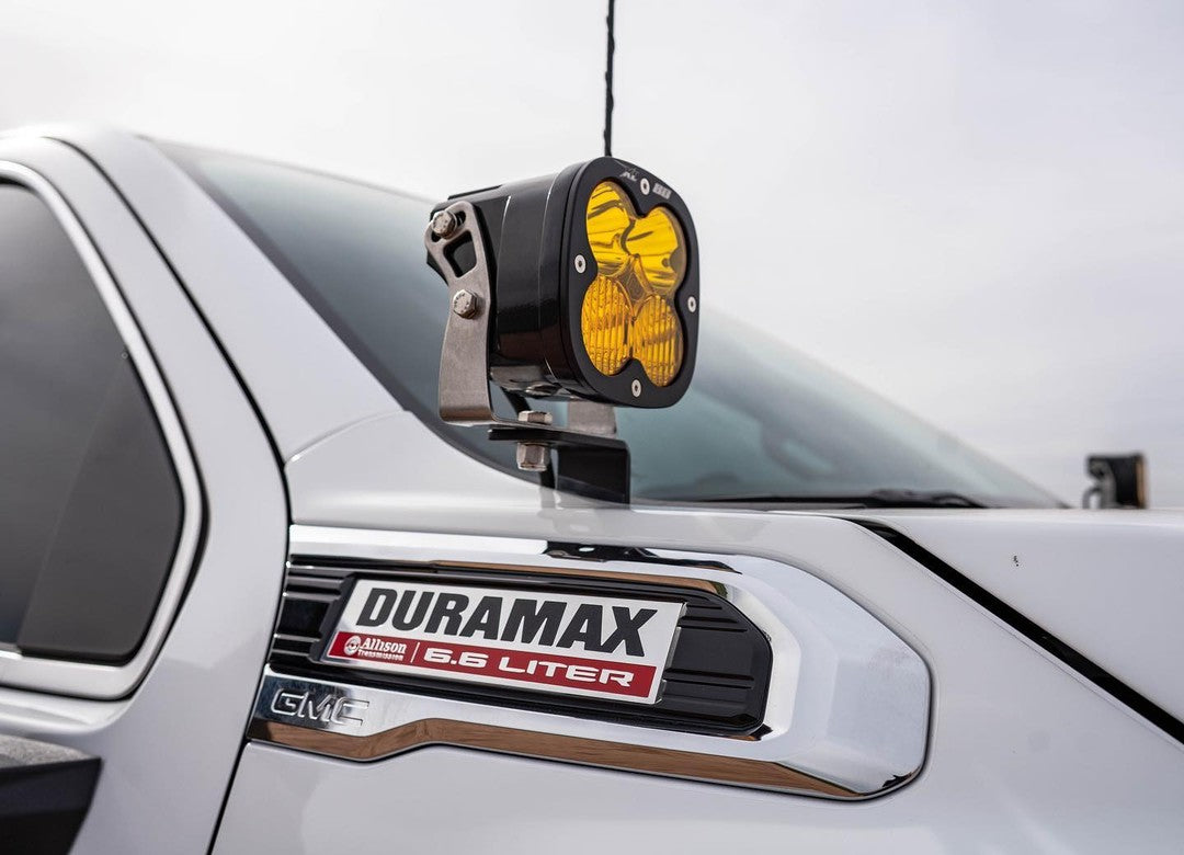SDHQ 20-24 Chevy/GMC 2500/3500 SDHQ Built A-Pillar Light Mounts