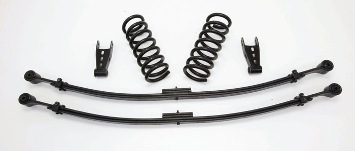W9924EX-2WD 1999-06 CHEVY (COIL FRONT-END) 2/4" Economy Drop Kit (Coil Springs, Leaf Springs,& Shackles) - 93044