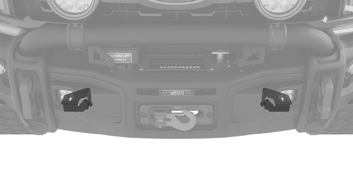 Front Bumper Auxiliary Light Mounting Kit for 2023+ Super Duty