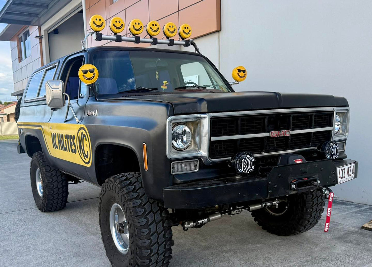 KC HILITES 1977 GMC JIMMY