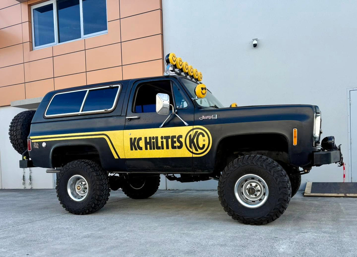 KC HILITES 1977 gmc jimmy
