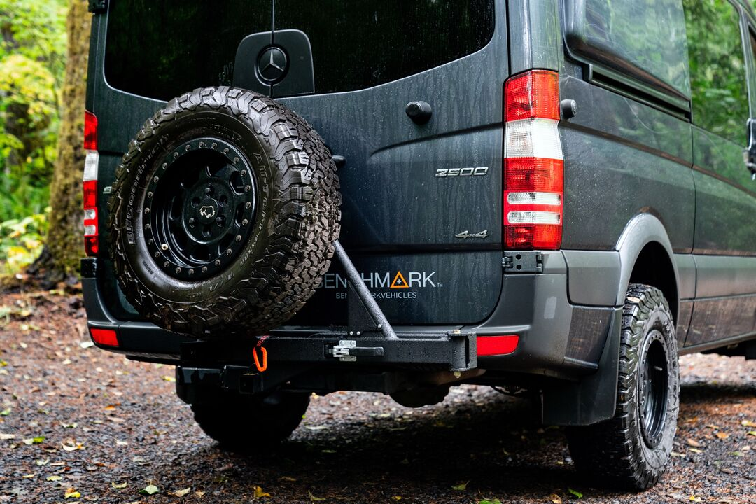RIGD SUPPLY UltraSwing® Mega-Fit Spare Tire Hitch Mount