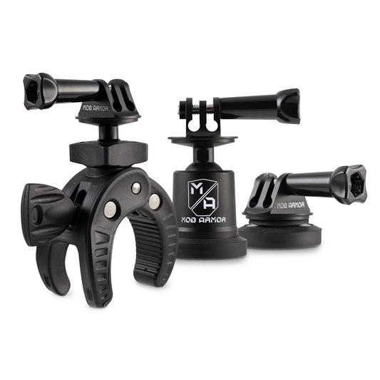 Mob Armor Action Camera Mounts | Individual and Bundled Mounts for GoPro®