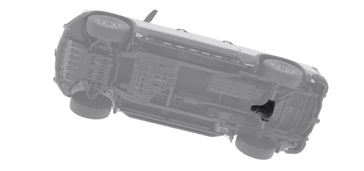 AEV Rear Differential Skid Plate for 2019+ Chevrolet Silverado 1500 and GMC Sierra 1500