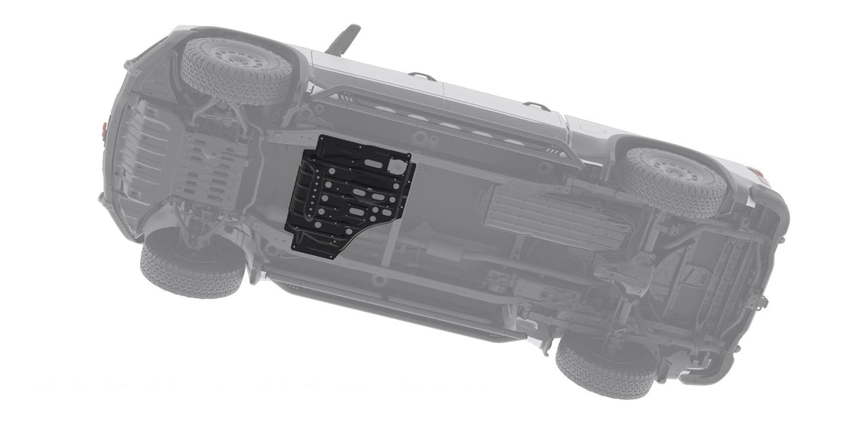 AEV Transfer Case Skid Plate for 2019+ Chevrolet Silverado 1500 and GMC Sierra 1500