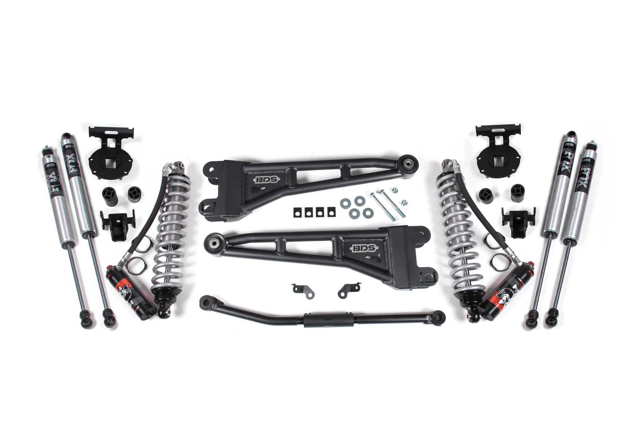 BDS 2.5 Inch Lift Kit Radius Arm | FOX 2.5 Performance Elite Coil-Over Conversion | Ford F250/F350 11-16 Main image