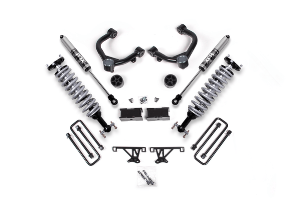 BDS 3.5 Inch Lift Kit | FOX 2.5 Performance Series|Chevy Silverado 1500 (19-25)