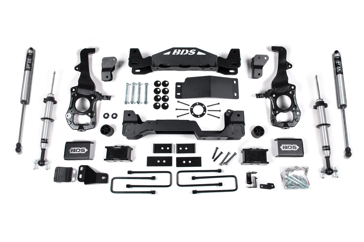 BDS 4 Inch Lift Kit | FOX 2.0 Strut | Ford F150 (21-25) 4WD