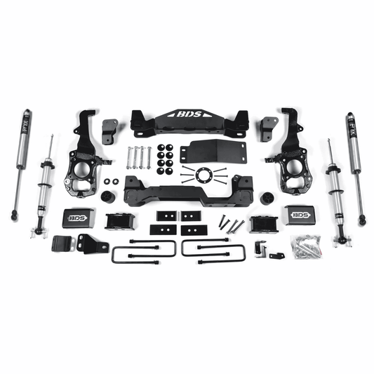 BDS 4 Inch Lift Kit | FOX 2.0 Strut | Ford F150 (21-25) 4WD
