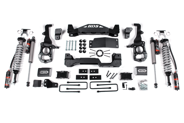 BDS 4 Inch Lift Kit | FOX 2.5 Performance Elite Coil-Over | Ford F150 (21-25)