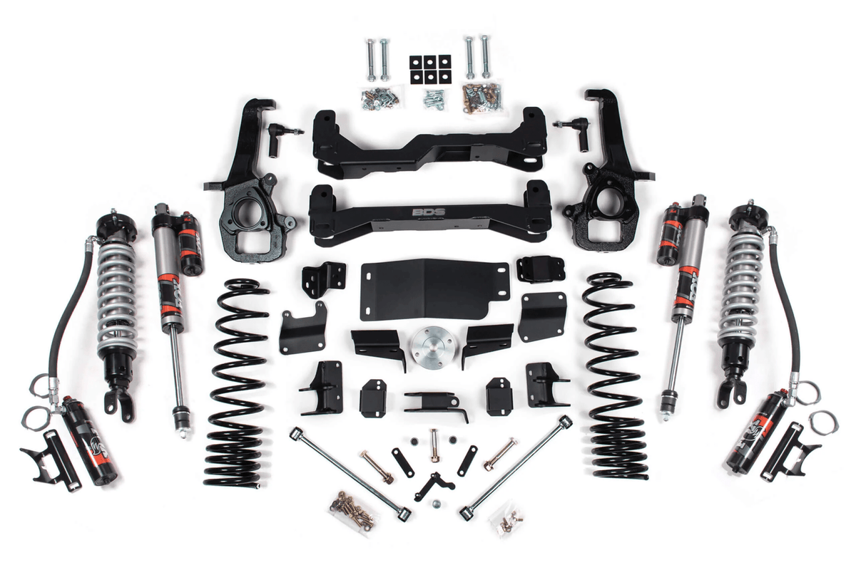 BDS 4 Inch Lift Kit | FOX 2.5 Performance Elite Coil-Over | Ram 1500 (19-24) 4WD
