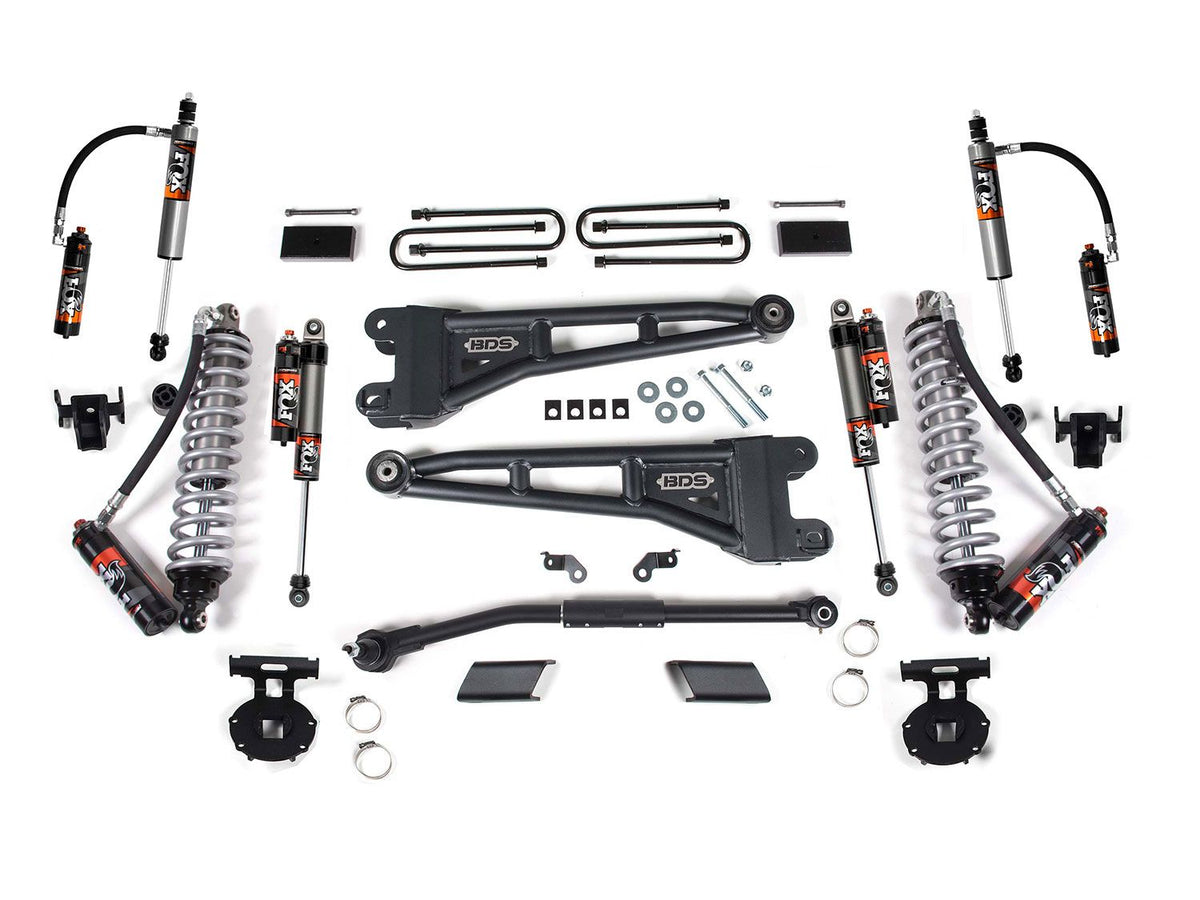 BDS 5 Inch Lift Kit W/ Radius Arm | FOX 2.5 Coil-Over Performance Elite | Ford F250/F350 Super Duty (23-24)