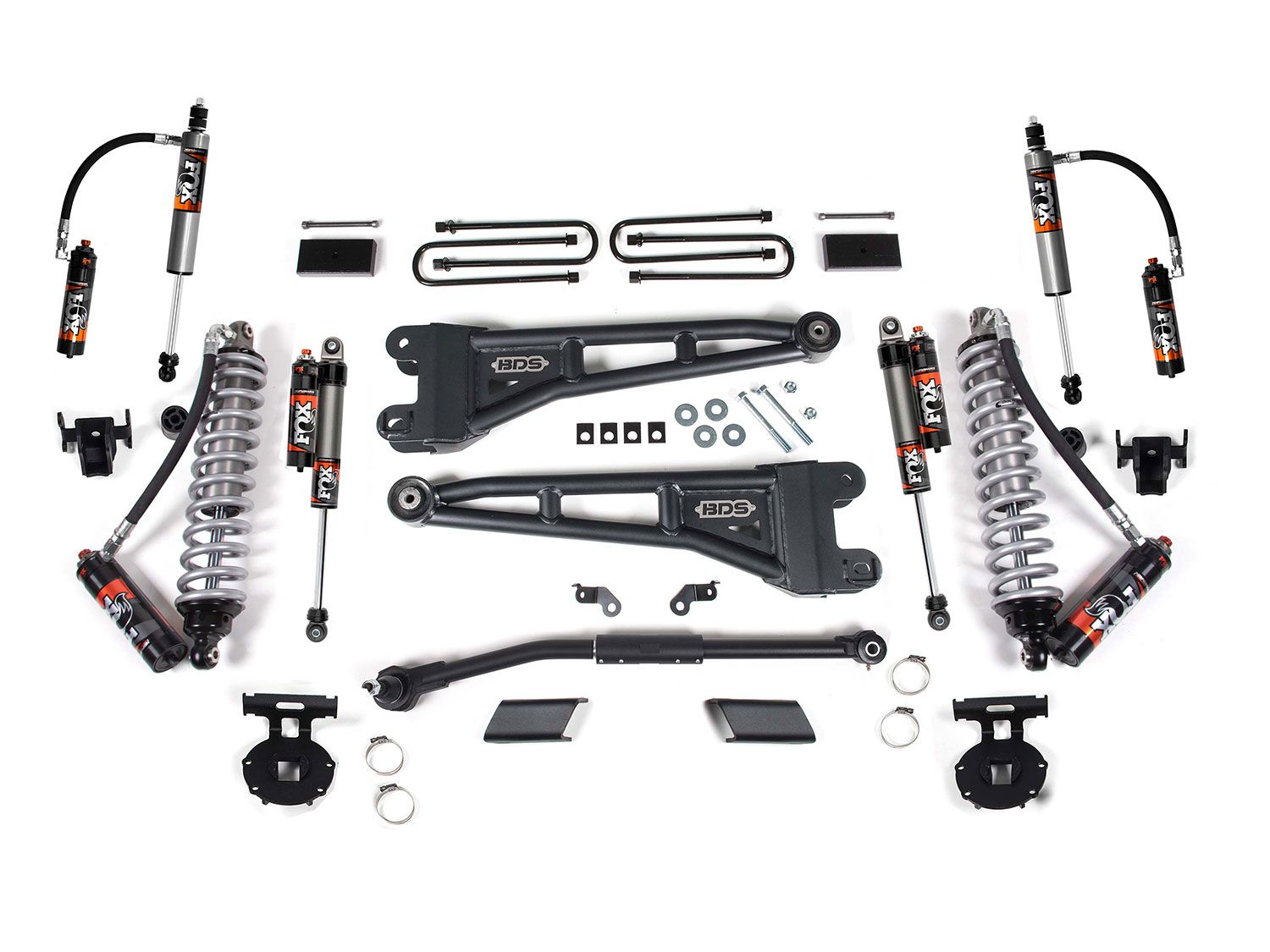 BDS 3 Inch Lift Kit W/ Radius Arm | FOX 2.5 Coil-Over Performance Elite | Ford F250/F350 Super Duty (23-24) 4WD Main image