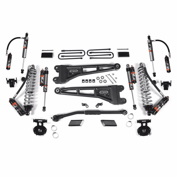 BDS 5 Inch Lift Kit W/ Radius Arm | FOX 2.5 Coil-Over Performance Elite | Ford F250/F350 Super Duty (23-24)