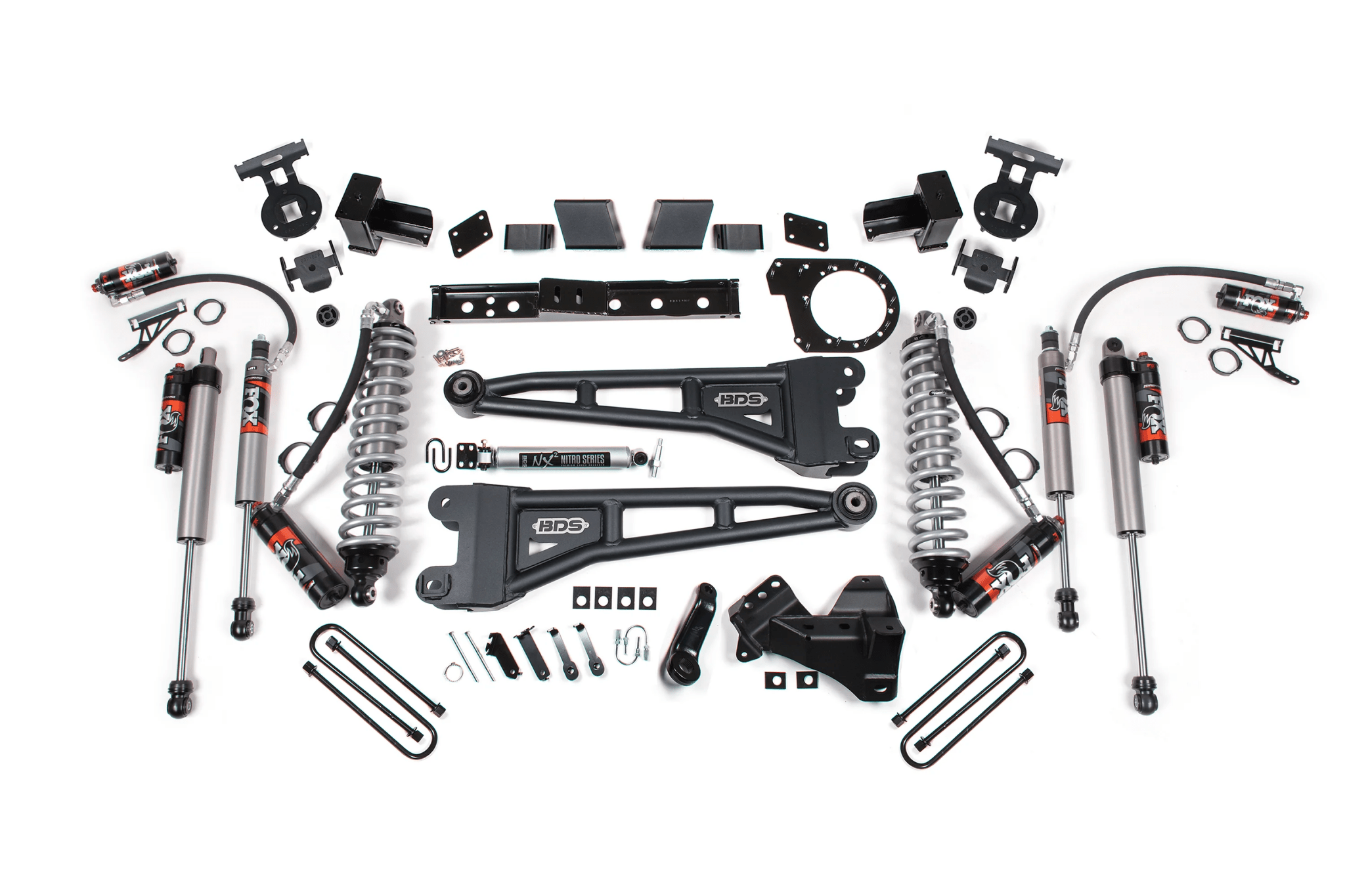 BDS 6 Inch Lift Kit w/ Radius Arm | FOX 2.5 Performance Elite Coil-Over Conversion | Ford F250/F350 Super Duty (17-19) 4WD | Diesel Secondary image