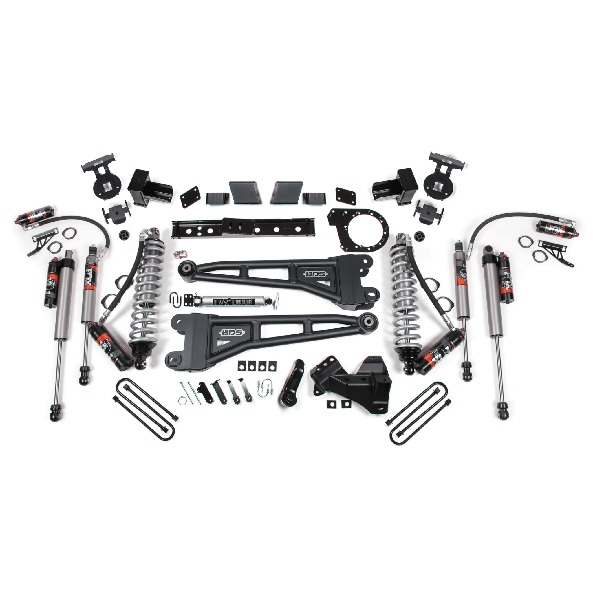 BDS 6 Inch Lift Kit w/ Radius Arm | FOX 2.5 Performance Elite Coil-Over Conversion | Ford F250/F350 Super Duty (17-19) 4WD | Diesel Main image