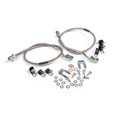 BDS Front Brake Line Set | Stainless Steel | Fits 6 Inch Lift | Chevy Silverado And Gmc Sierra 2500HD / 3500HD (11-24)