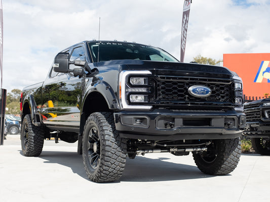 NEW 2023 F250 LARIAT 'BLACK WIDOW' by SCA PERFORMANCE - &nbsp;AGATE BLACK (STOCK #5054).