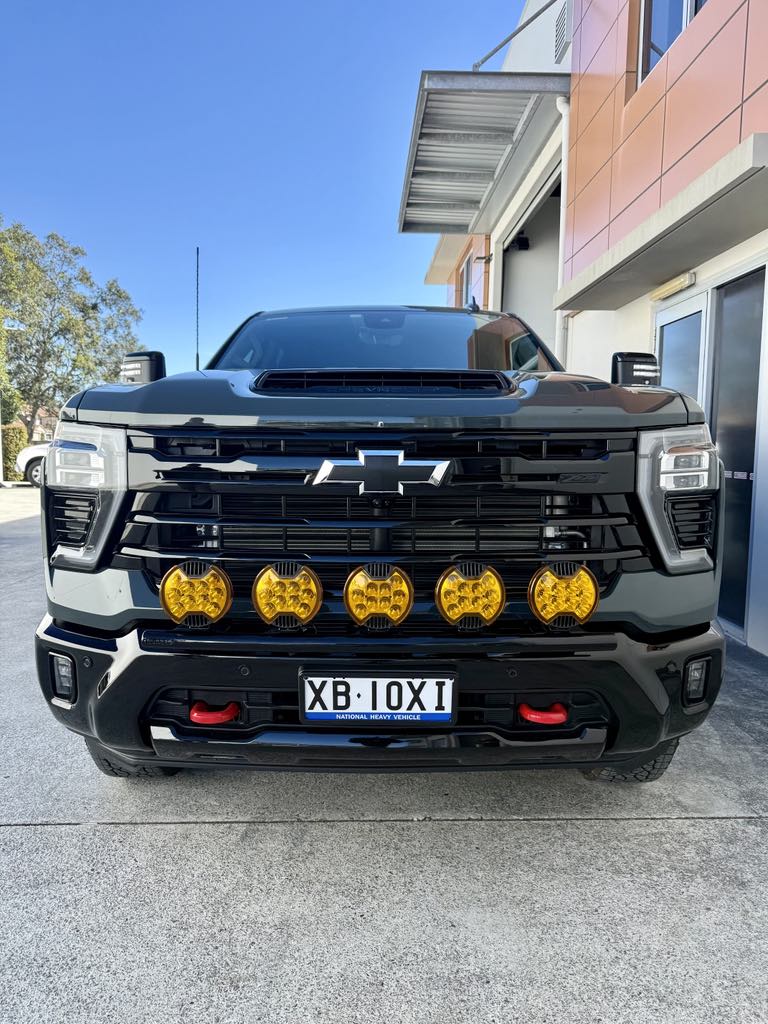 Rugged BullBars - Chev 2500 Light/Nudge Bar Bracket to suit 2024+