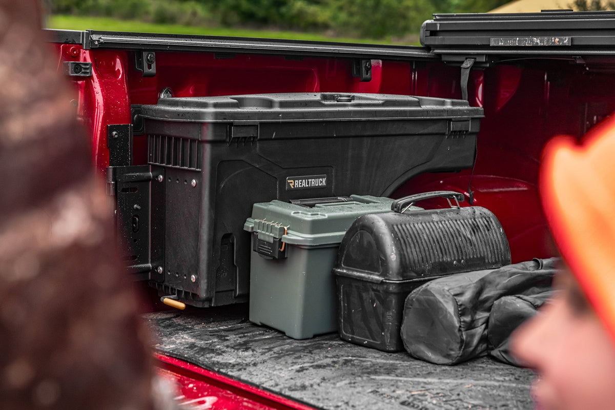 UnderCover SwingCase — Lockable Ute Tray Side Storage Box | Toyota Hilux (2015-2025)