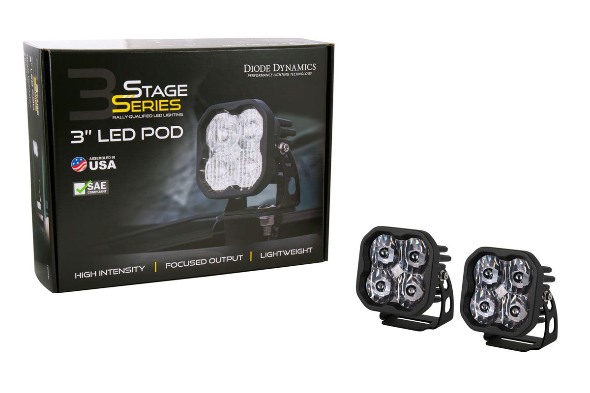 DIODE DYNAMICS SS3 Sport ABL White Combo Standard Pair