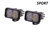 DIODE DYNAMICS C2 1.0 SAE/DOT White Sport LED Pod (pair)