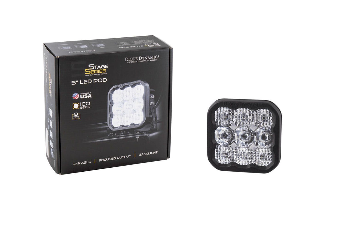SS5 Add-On LED Pod (one) Pro White Combo