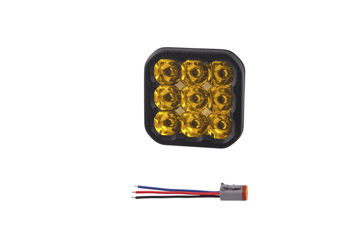SS5 Add-On LED Pod (one) Pro Yellow Spot No Bracket