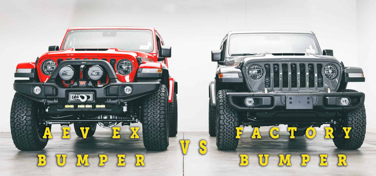 AEV EX Front Bumper for JL Wrangler and JT Gladiator