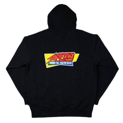 Fast Times Hoodie Black (Mens) - Shreddy