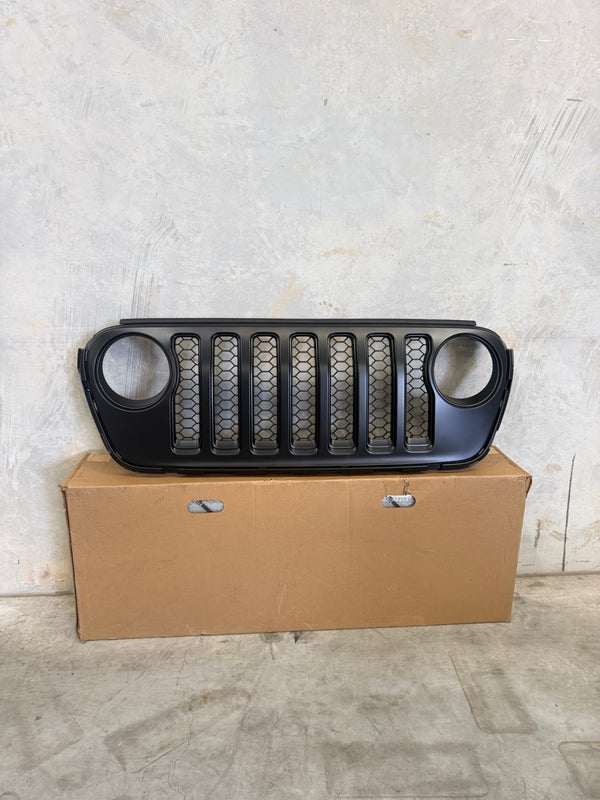 Jeep Gladiator Satin Black Grille OEM Mopar Part