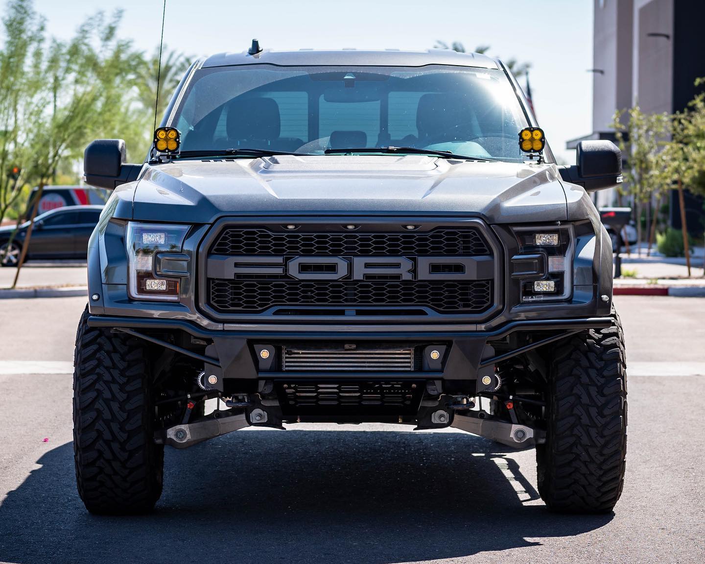 SDHQ 17-20 Ford Raptor SDHQ Built A-Pillar Light Mounts