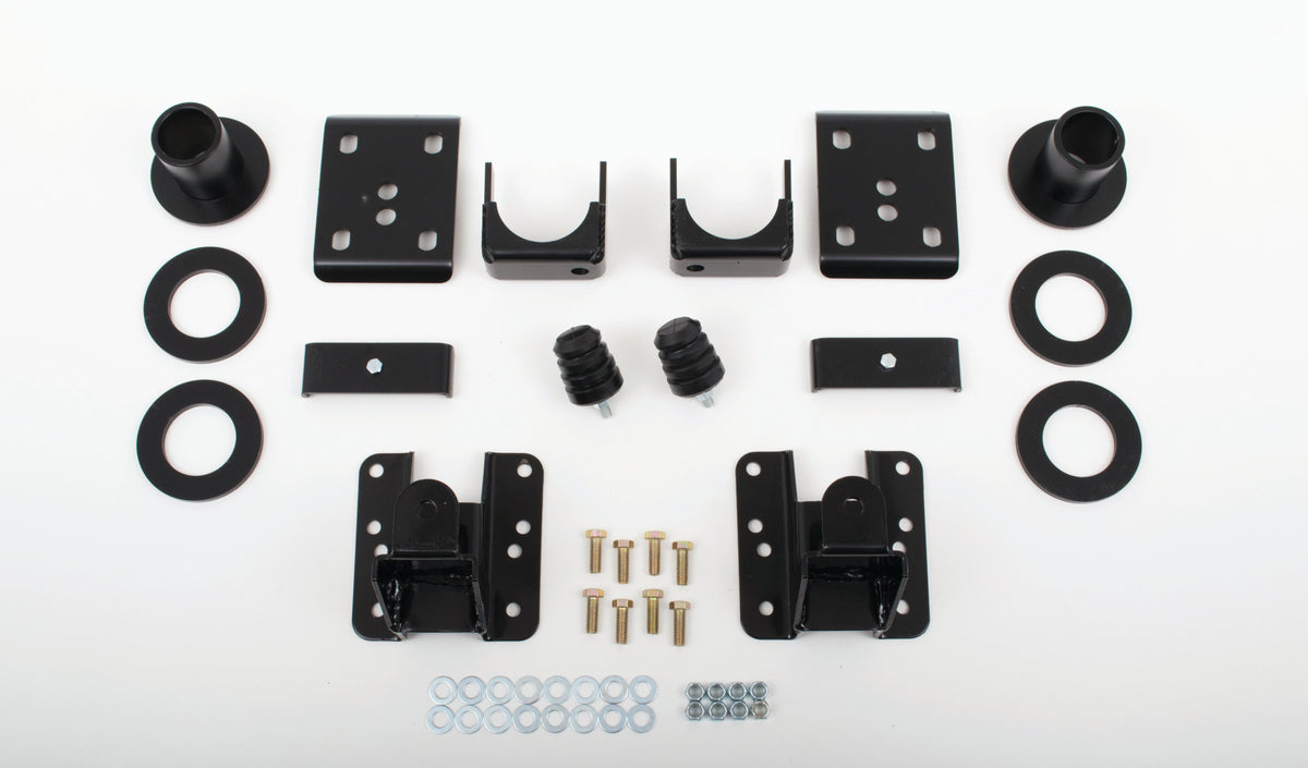 2014-18 GM TRUCK (1/2 ton) (2WD, ALL CABS) 2/4" Econ. Drop Kit (Adj. Strut Ring Kit, Flip Kit, & Adj. Rear Hangers) - 34155