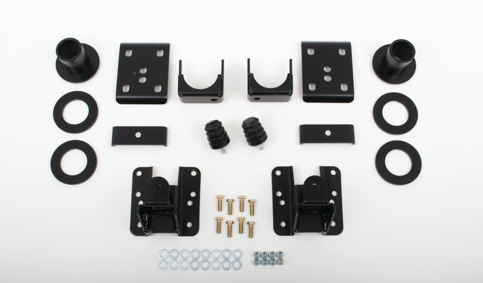 2014-18 GM TRUCK (1/2 ton) (2WD, ALL CABS) 2/4" Econ. Drop Kit (Adj. Strut Ring Kit, Flip Kit, & Adj. Rear Hangers) - 34155