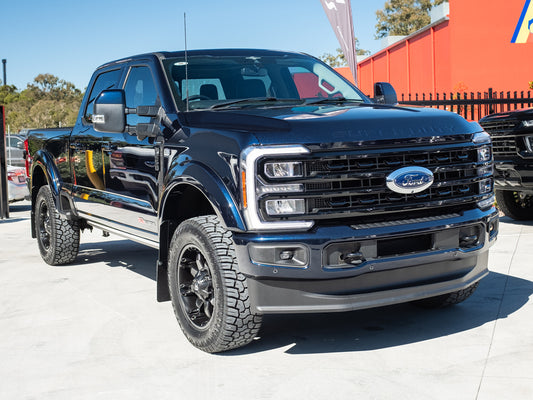 NEW 2023 FORD F250 LARIAT 'OUTLAW' - ANTIMATTER BLUE (STOCK # 5050).