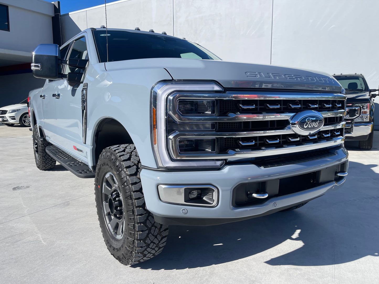 NEW 2024 FORD PLATINUM TREMOR, GLACIER GREY (STOCK #5060)