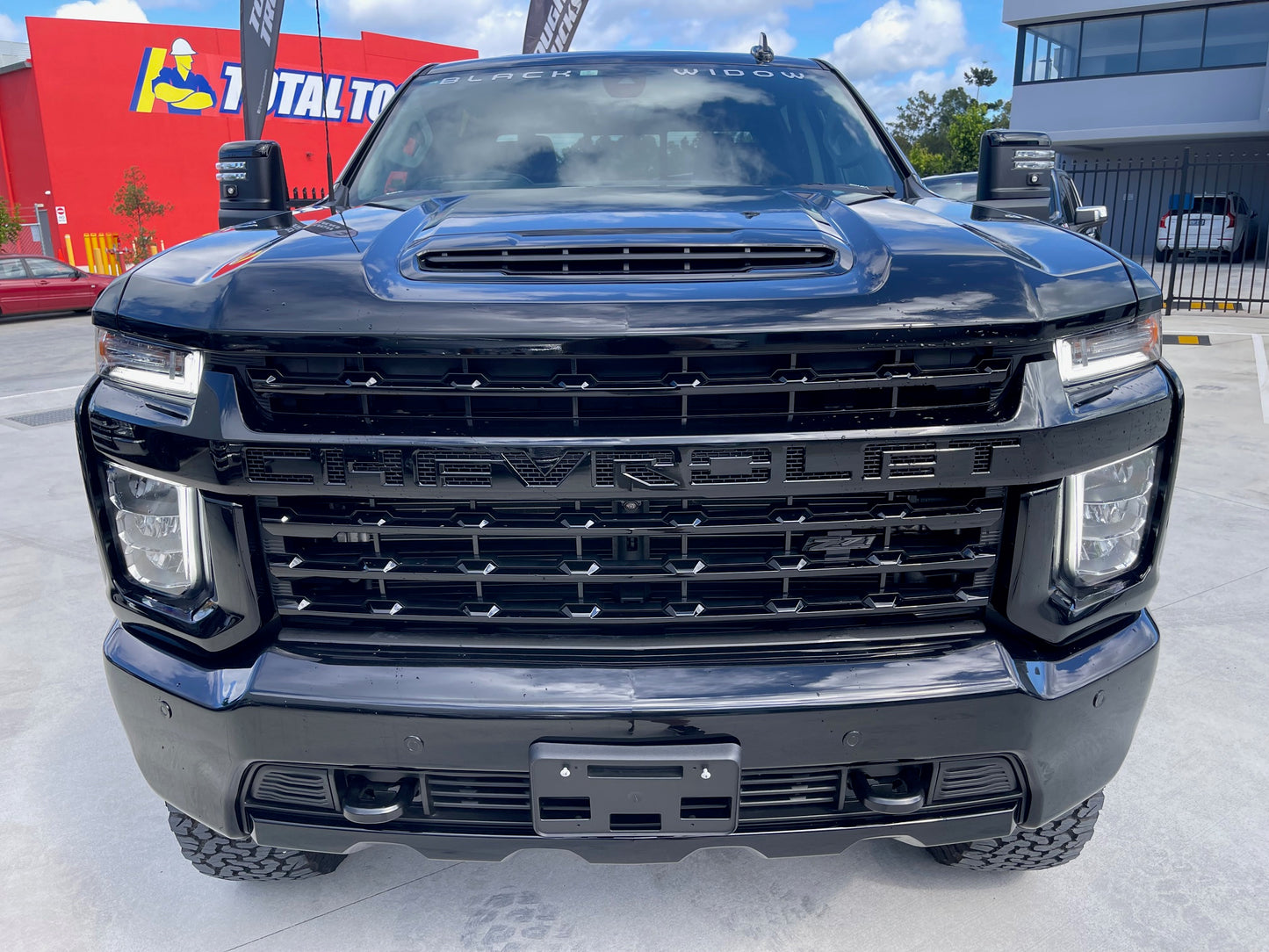 NEW 2023 CHEVROLET 2500HD 'BLACK WIDOW' by SCA PERFORMANCE (STOCK # 5086)