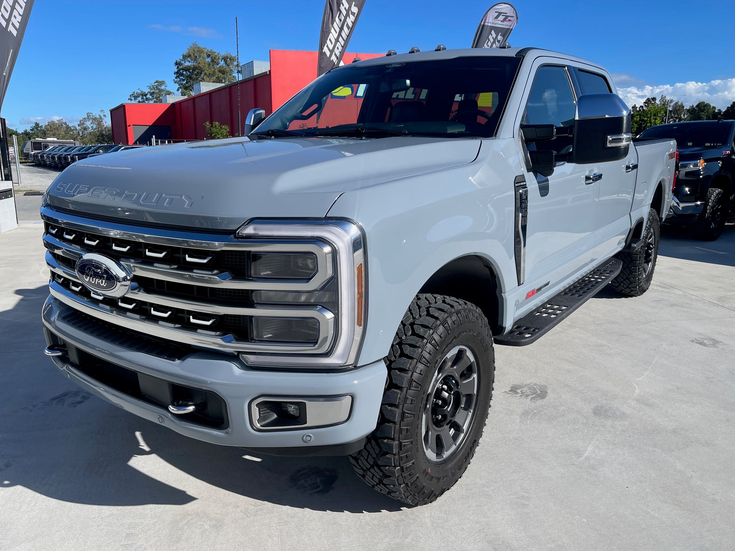 NEW 2024 FORD PLATINUM TREMOR, GLACIER GREY (STOCK #5060)