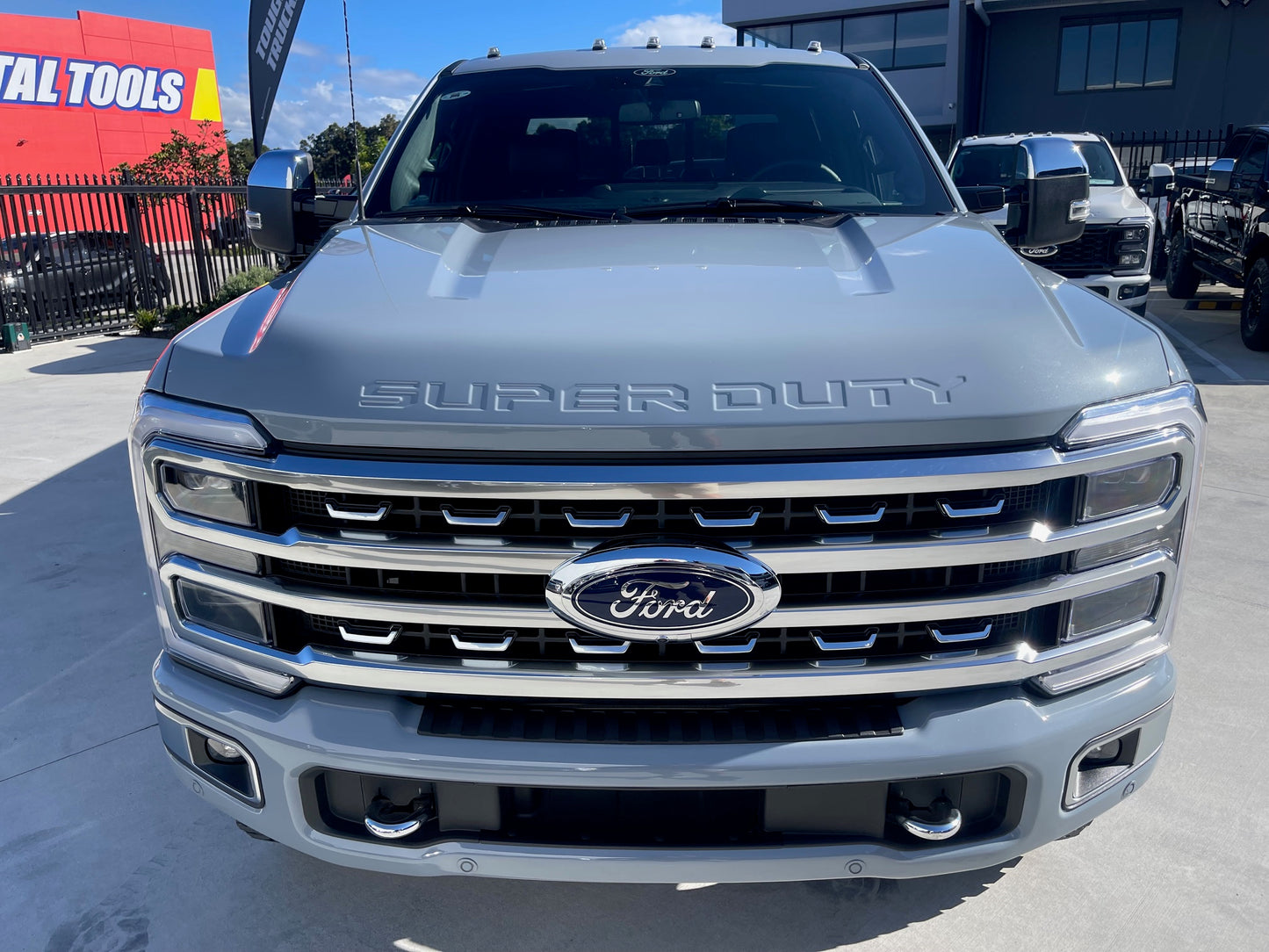 NEW 2024 FORD PLATINUM TREMOR, GLACIER GREY (STOCK #5060)