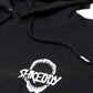Jaws Hoodie Black (Mens) - Shreddy