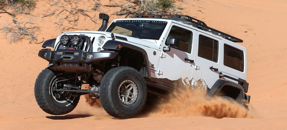 AEV 3.5"- 4.5" SC DualSport Suspension for JK Wrangler