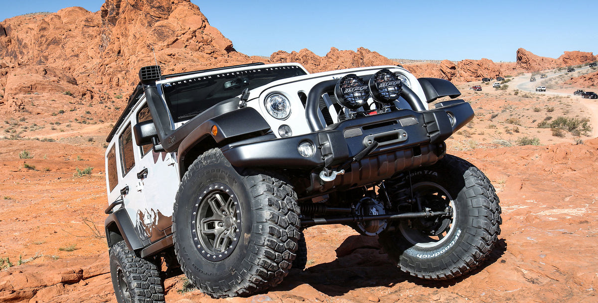AEV 3.5"- 4.5" SC DualSport Suspension for JK Wrangler
