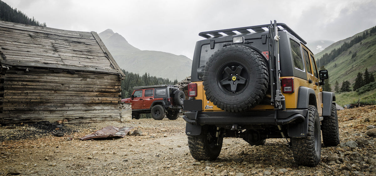 AEV Tire Carrier for JK Wrangler